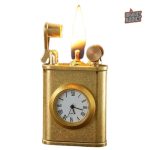Briquet original en forme de montre, accessoire chic