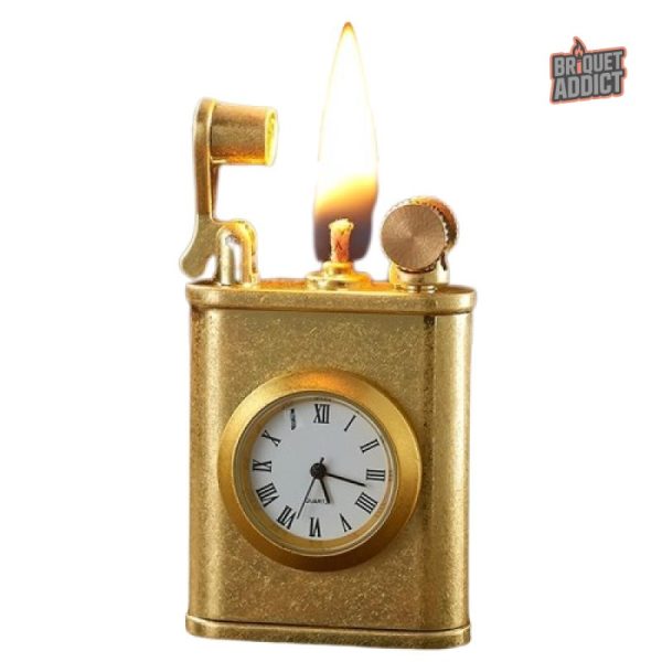 Briquet original en forme de montre, accessoire chic