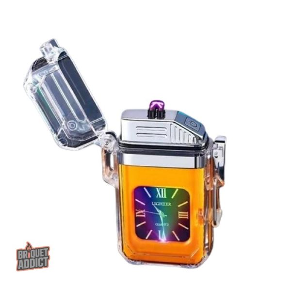 Accessoire 2 en 1 : montre et briquet électrique