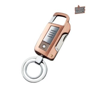 Porte-clé multifonction avec briquet électrique