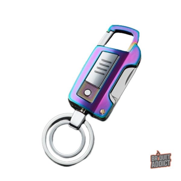 Accessoire tendance : porte-clé avec briquet électrique