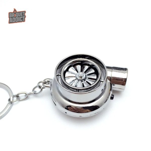 Briquet portable en forme de porte-clé