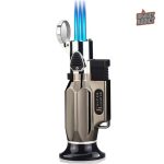 Accessoire de camping, briquet triple pour allumage facile